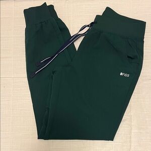 Figs Small Dark Green Joggers